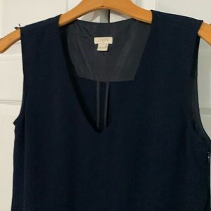 J Crew navy dress size0